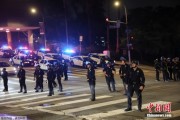 舟山约200名海军陆战队士兵进驻洛杉矶 开始执行警戒守卫任务